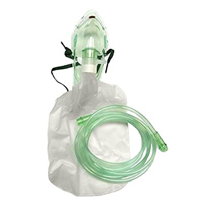 Oxygen Mask with Rebreather Bag